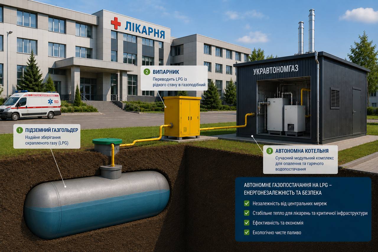 ТОВ «УКРАВТОНОМГАЗ» змінює карту енергобезпеки України 