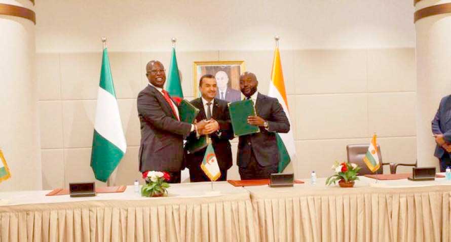Нигер, Нигерия и Алжир заключают соглашение 28 июля 2022 года.