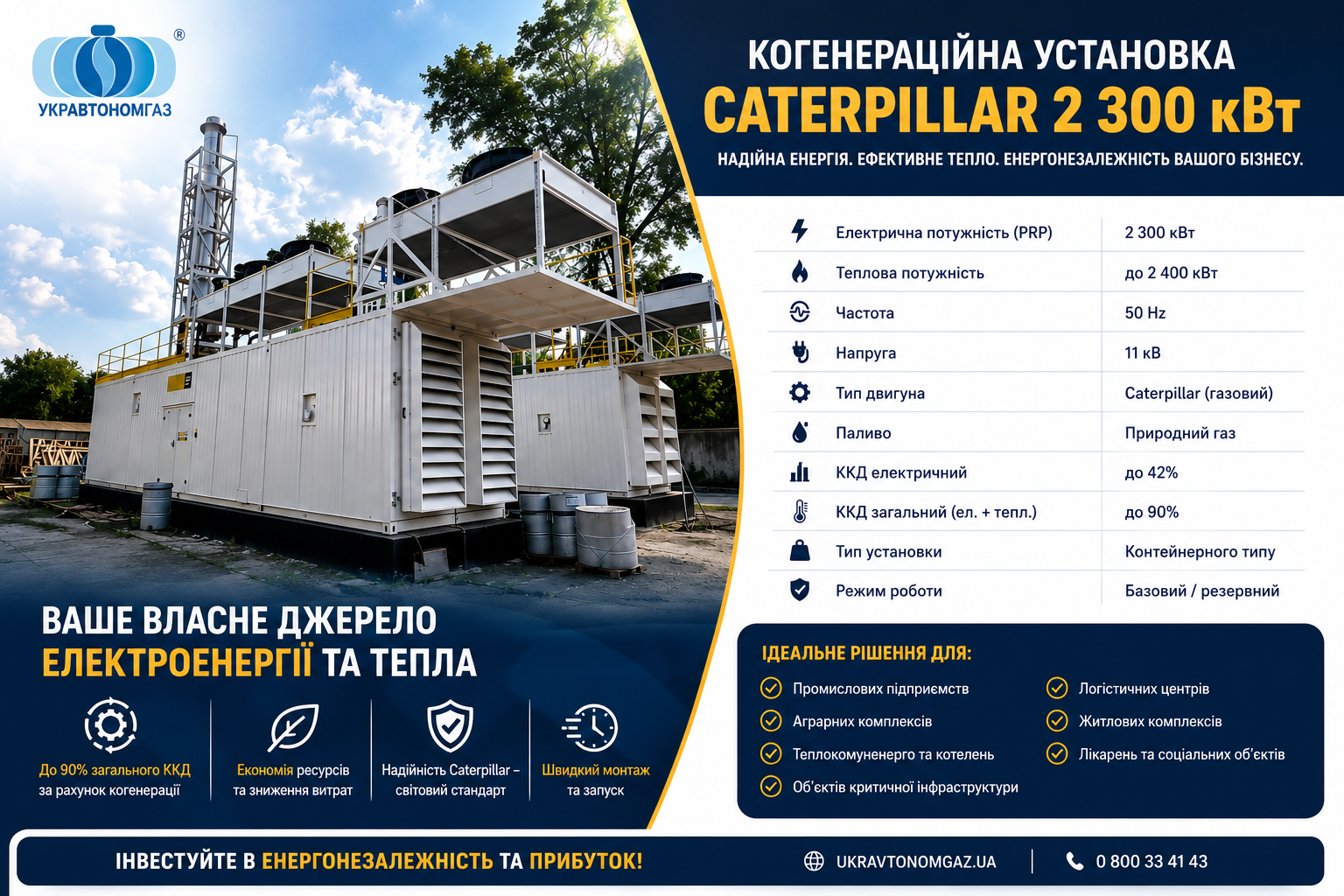 ТОВ «УКРАВТОНОМГАЗ» змінює карту енергобезпеки України 
