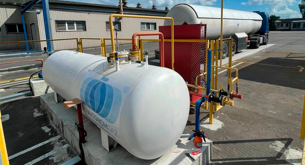 Газгольдери УКРАВТОНОМГАЗ