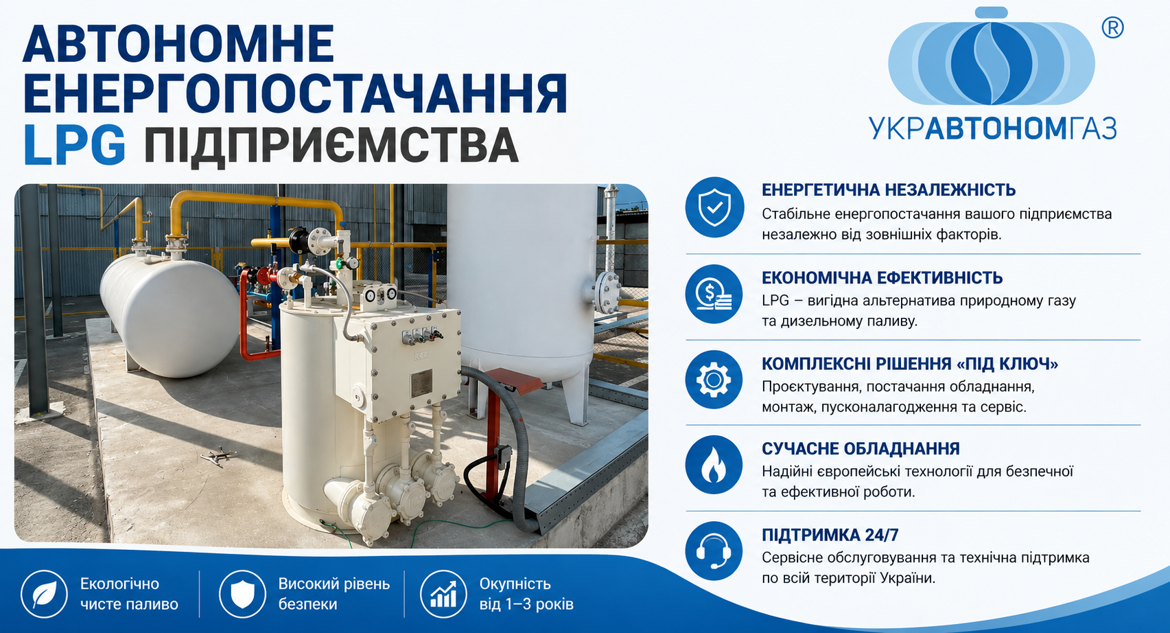 ТОВ «УКРАВТОНОМГАЗ» змінює карту енергобезпеки України 
