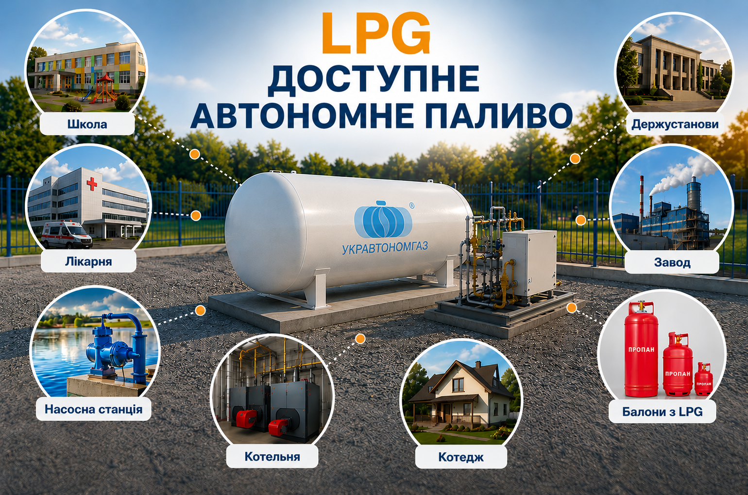 Об'єкти газопостачання