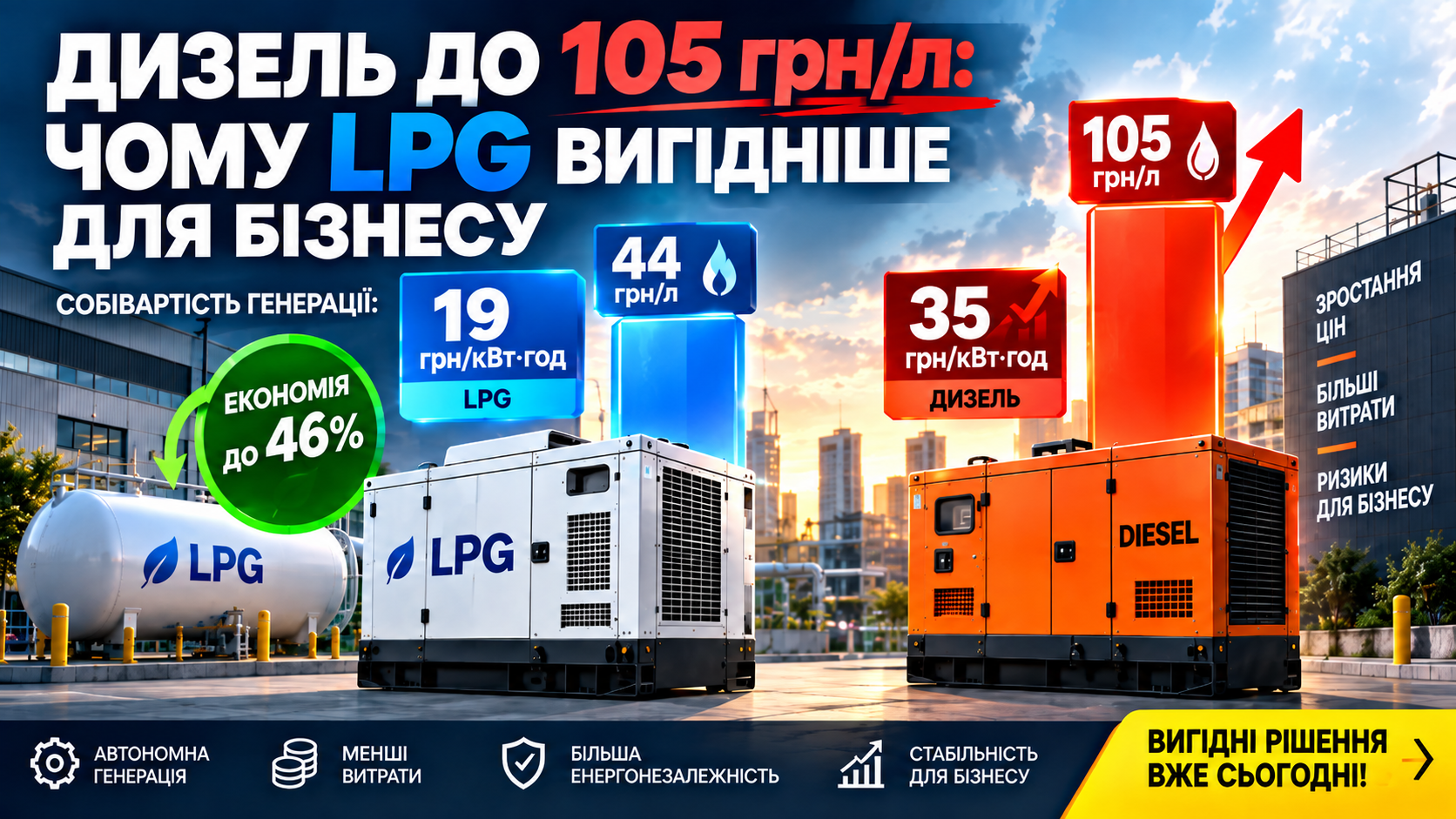 Газгольдери УКРАВТОНОМГАЗ