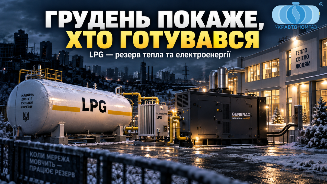 Газгольдери УКРАВТОНОМГАЗ