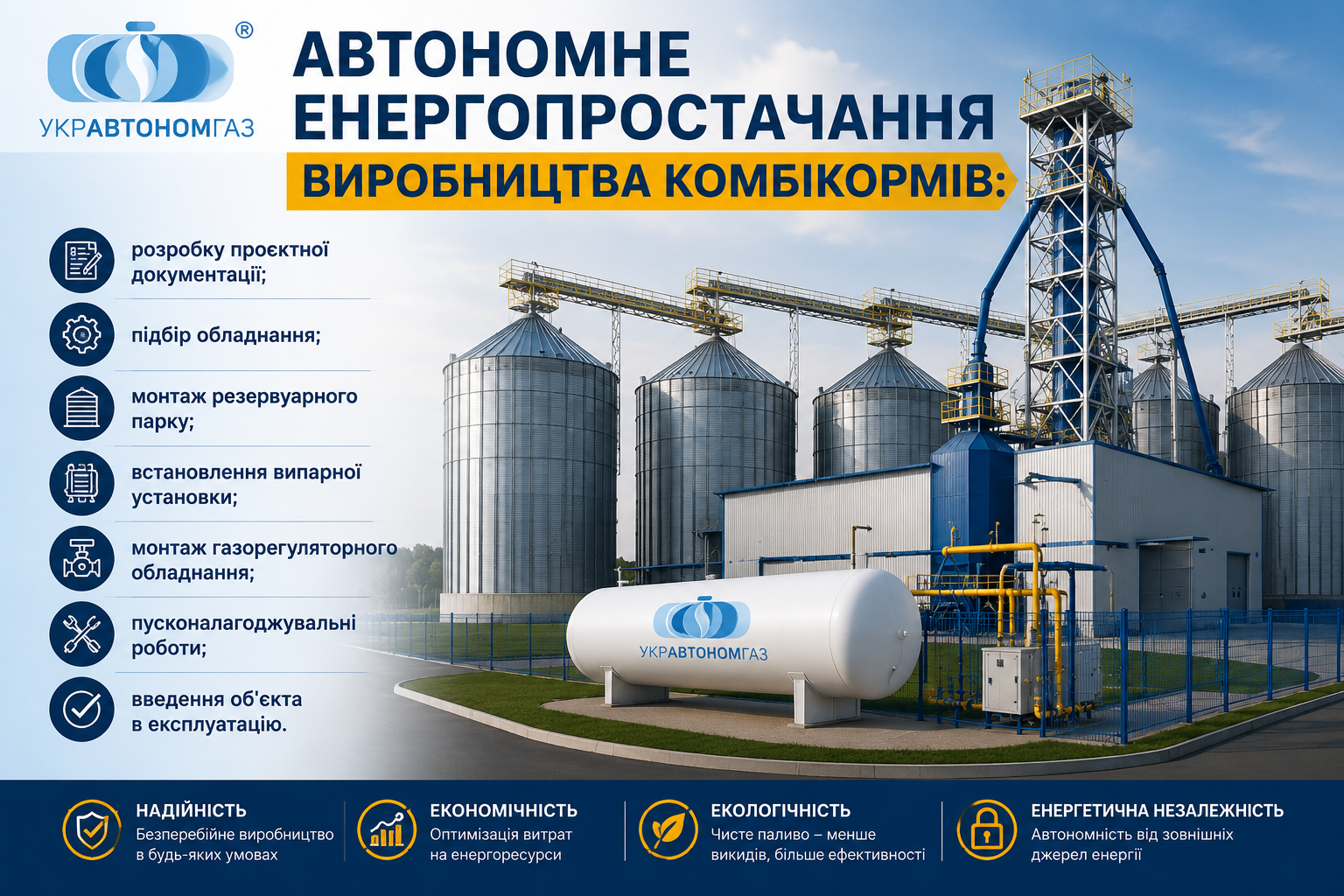 ТОВ «УКРАВТОНОМГАЗ» змінює карту енергобезпеки України