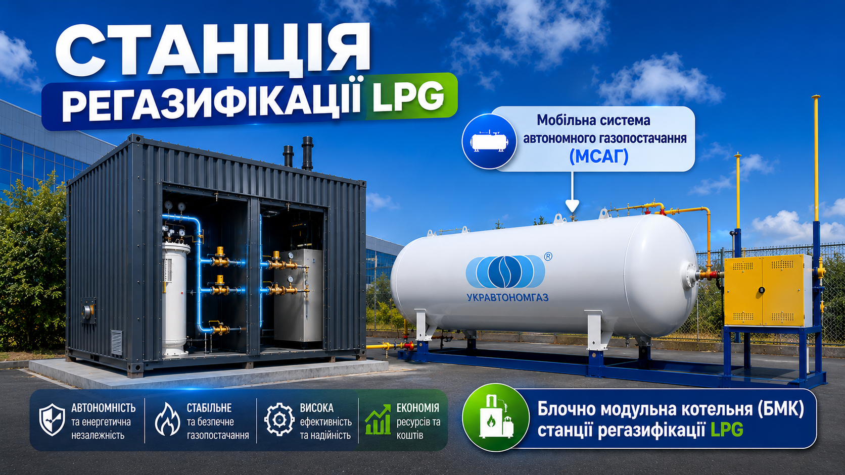 ТОВ «УКРАВТОНОМГАЗ» змінює карту енергобезпеки України 