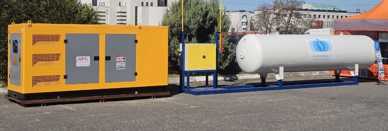 Мобільний випарний модуль LPG