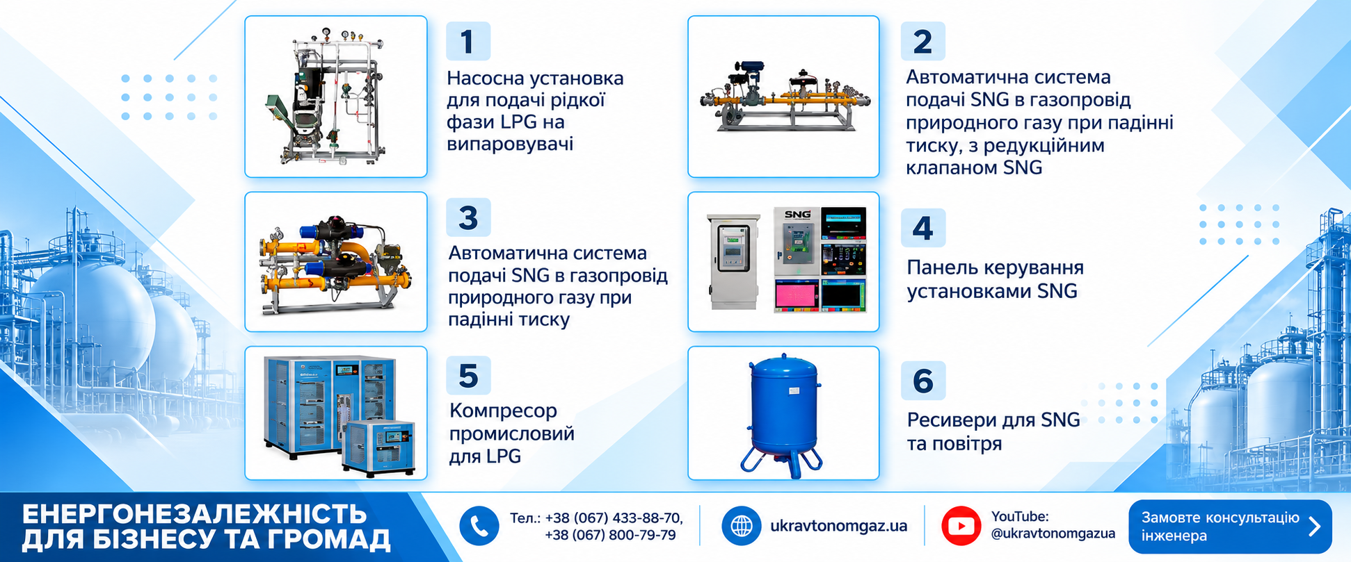 ТОВ «УКРАВТОНОМГАЗ» змінює карту енергобезпеки України
