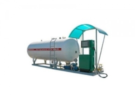 АГЗП, АГЗС з новою колонкою і нової ємністю 10 м3 (газова заправка)