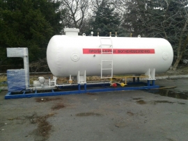 АГЗП, АГЗС з новою колонкою і ємністю б / у 10 м3 (газова заправка)