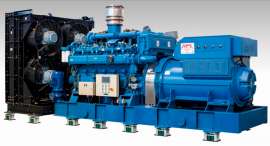 Електрогенератор на природному газі NPT 500GFT 500 кВт (625) (кВА) на паливі LPG / NG