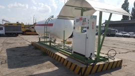 АГЗП, АГЗС, модуль б / у, з двухпістолетной колонкою і ємністю 10 м3 (газова заправка)