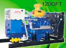 Електрогенератор на пропані NPT 120 GFT 120 кВт (150) (кВА) на паливі LPG / NG