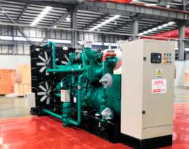 Електрогенератор на природному газі NPT 500GFT 500 кВт (625) (кВА) на паливі LPG / NG