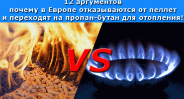Газ або пелети?