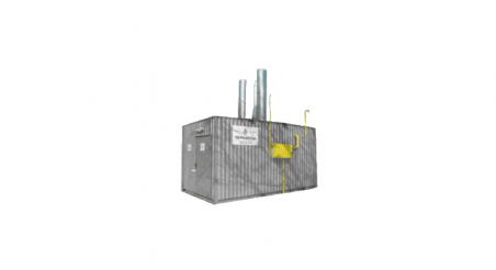 Модульна котельня газова АРГУС ТМ-350 потужність 360 кВт - Фото1
