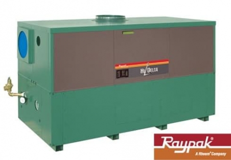 Газовий котел RAYPAK зовнішньої установки потужністю 640 кВт - Фото1